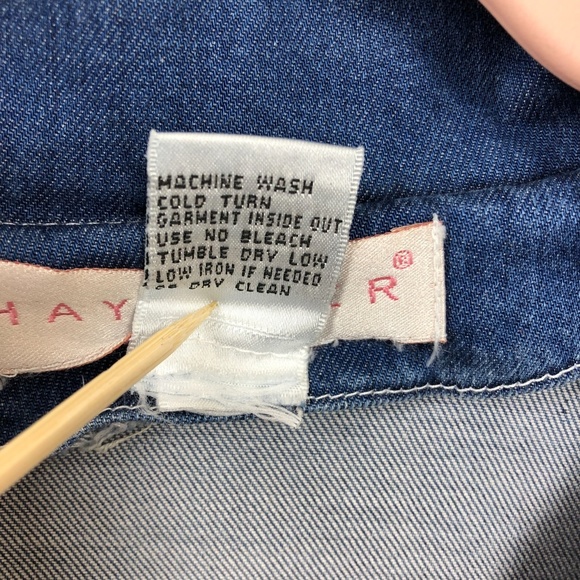 Haymaker Women's Denim Jacket Size M - Picture 5 of 6